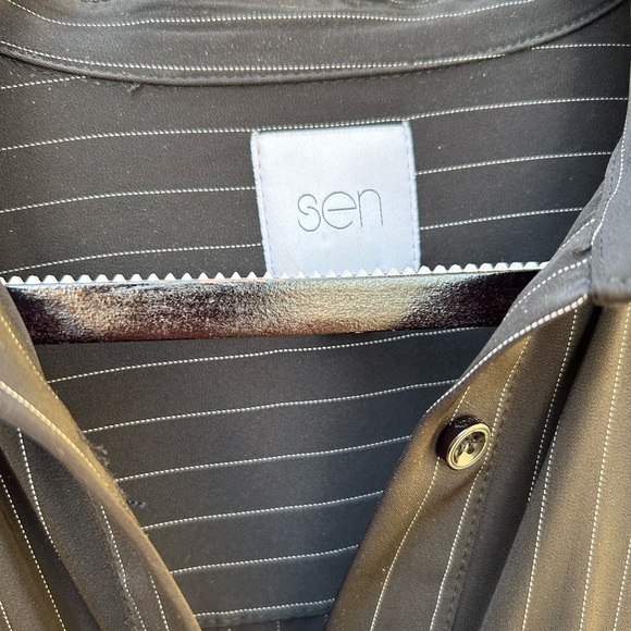 Ankle length black pin stripe stunner - Picture 9 of 9